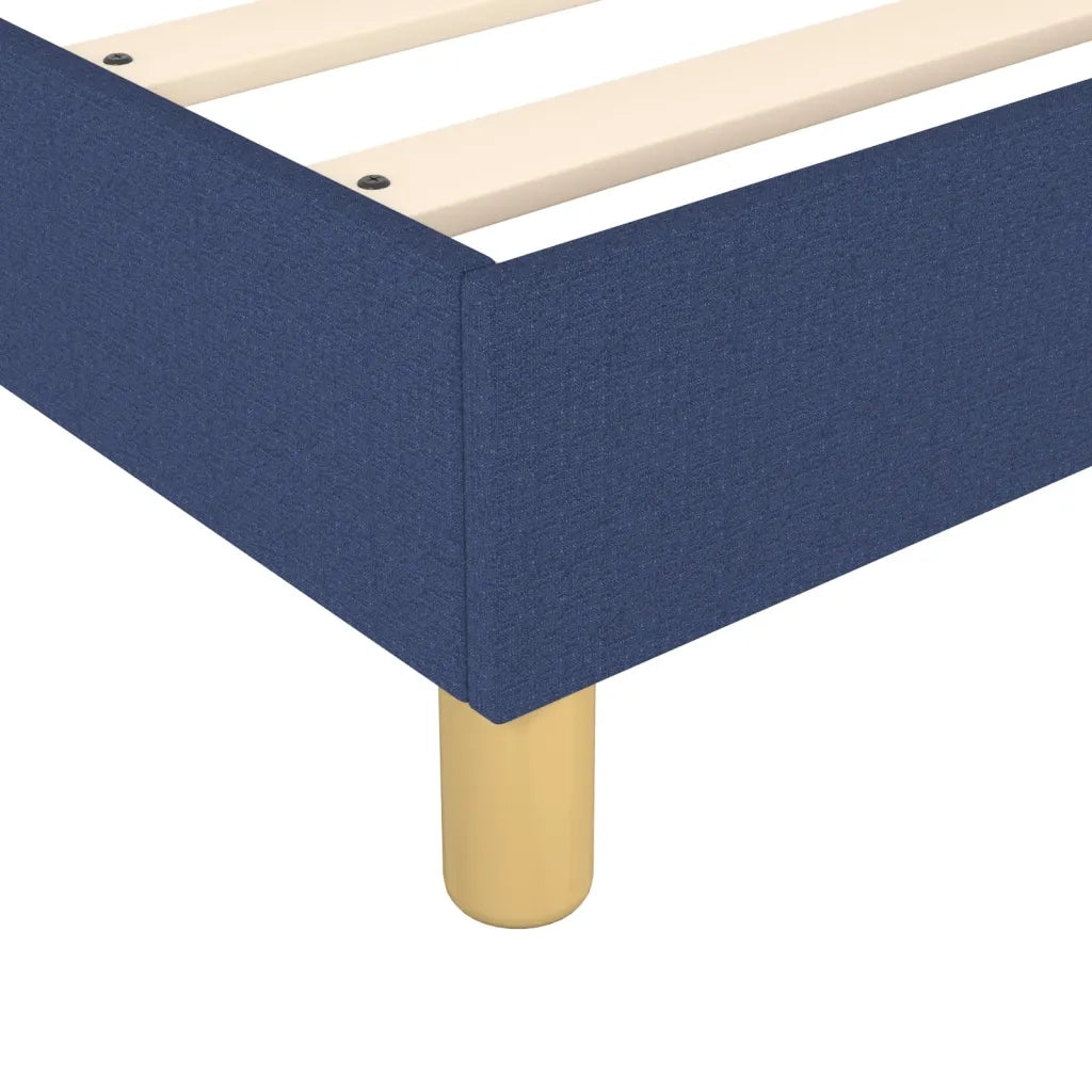 Giroletto a Molle con Materasso Blu 140x190 cm in Tessuto 3144173