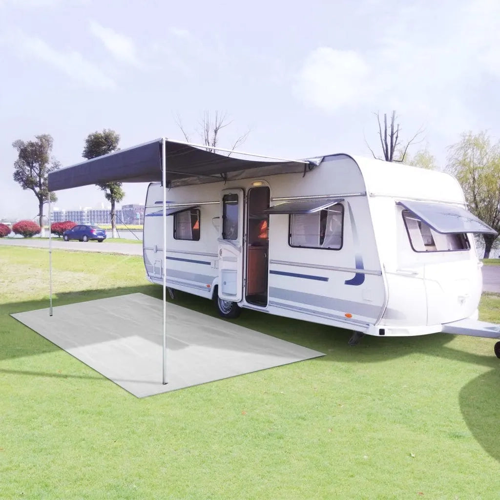 Tappeto da Tenda 100x500 cm Bianco 314791