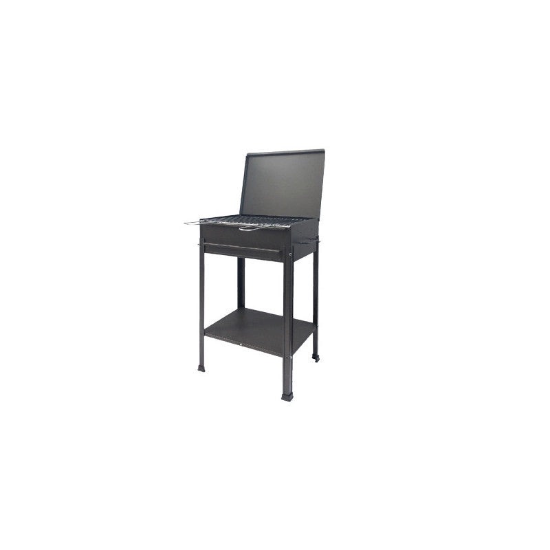 Barbecue a carbone Fiesta 60 – Griglia 57,5x37 cm – Coperchio con termometro – El Gaucho