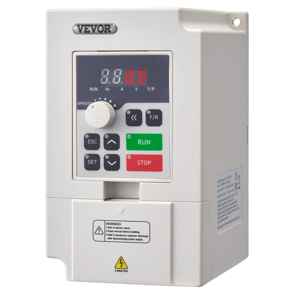Inverter VFD 3KW 4HP 14A D100-3.0S2B-S Azionamento a Frequenza Variabile CA 220V per Controllo Velocità Motore Mandrino Officina