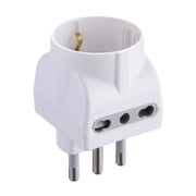 ADATTATORE TRIPLO 16A 2PR BIP E SCHUKO BIA FIG.11- ELECTRALINE 3PMARK- 25,0 pz