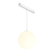 Maytoni Lampada Da Binario A Sospensione Exility Luna 1 Luce LED Integrato Bianco Vetro