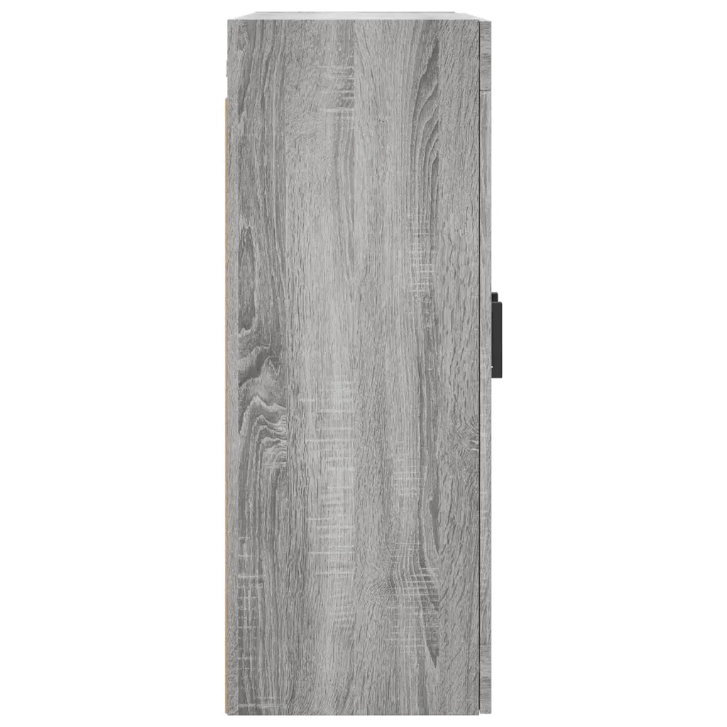 Armadietti a Parete 2 pz Grigio Sonoma in Legno Multistrato 3197943