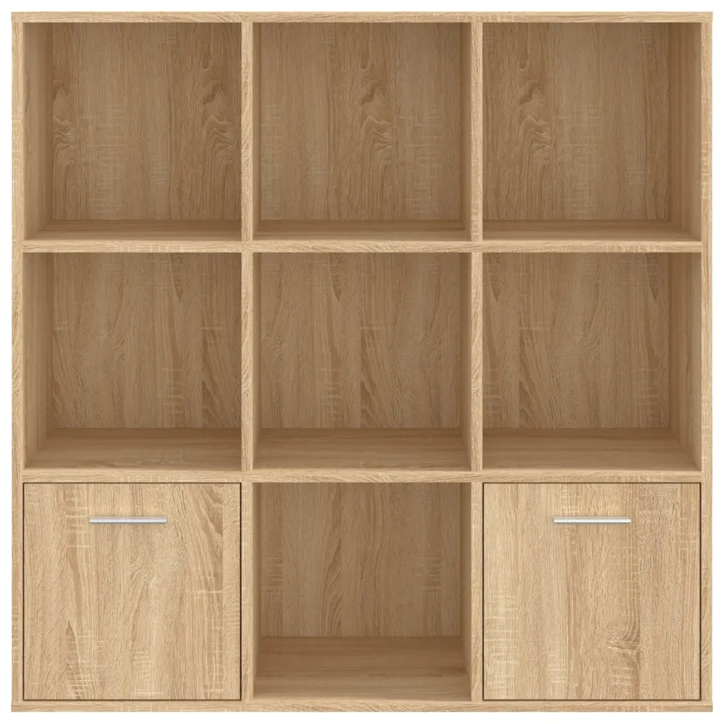 Libreria Rovere Sonoma 98x30x98 cm in Legno Multistrato 801119
