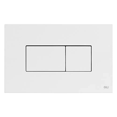 Placca di scarico incasso pneumatica bianco karisma oli 0641001