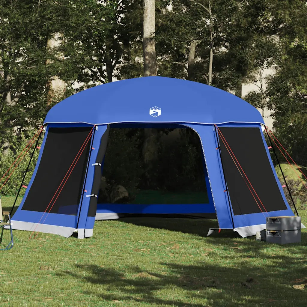 Tenda da piscina con Patta Rimovibile&Pareti in Rete 512x458 cm