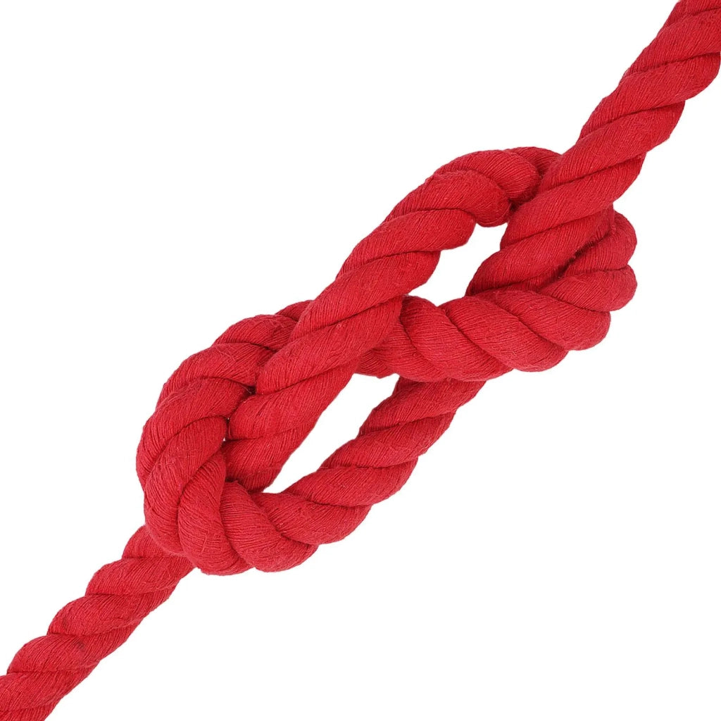 Corda | Fune Rosso 3 x 3 x 5000 cm Cotone