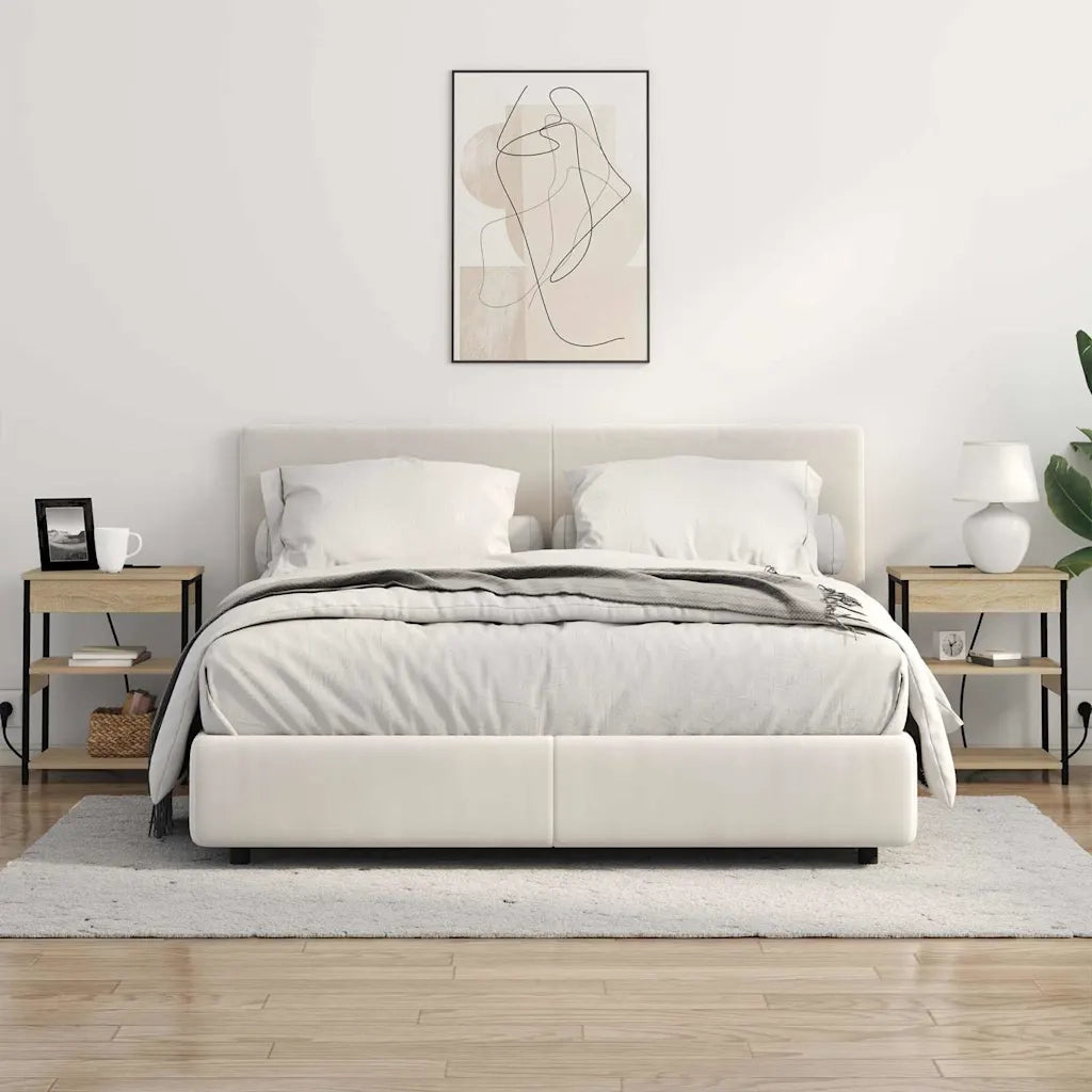 Armadio da Notte 2 pcs Rovere Sonoma 41 x 31 x 51 cm 859538