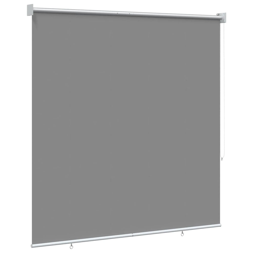 Voletta a rullo | Tenda a rullo con protezione UV Grigio Chiaro 120 x 140 cm