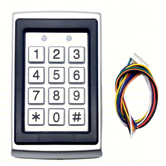 Tastierino di Controllo Accessi con Lettore Prossimità EM & MF 7612EM
