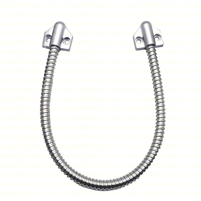 DL-M08 Protezione Cavi acciaio flessibile testa in metallo per Porte e Cancelli