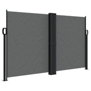 Tenda da Sole | Tenda parasole Laterale Retrattile Antracite 140x600 cm
