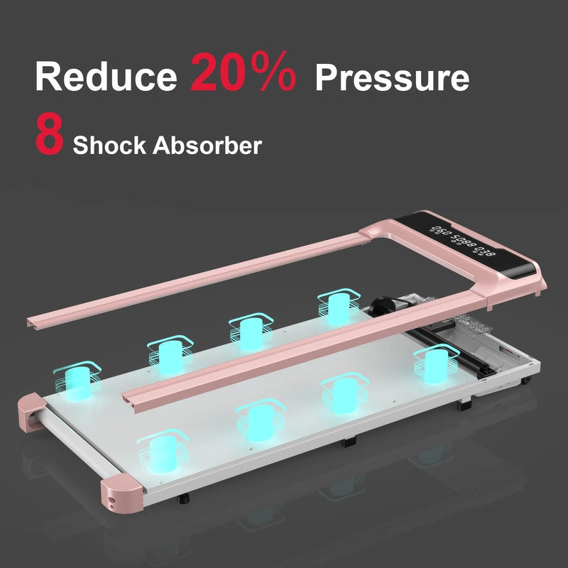 Tapis roulant, tapis roulant , tapis roulant con telecomando e LED, velocità regolabile da 1 a 10 km/h
