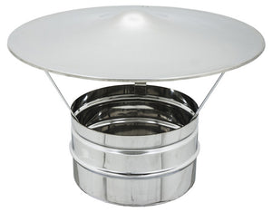 fumaiolo fisso zincato cm. 14 cod:ferx.37665