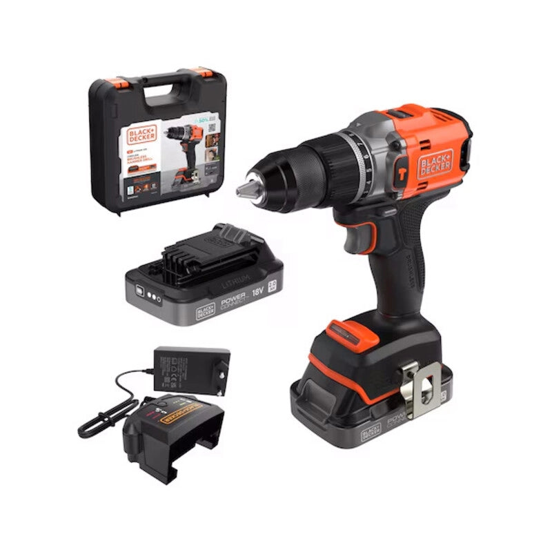 TRAPANO B+D 18VP BRUSHLESS  BLD683D2XK 2 BAT- 1,0 pz
