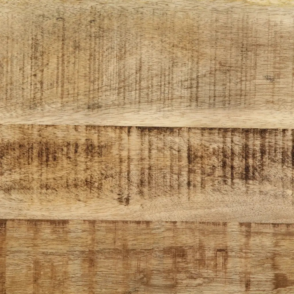 Tavolino da Salotto 110x55x40 cm Legno Massello di Mango Grezzo