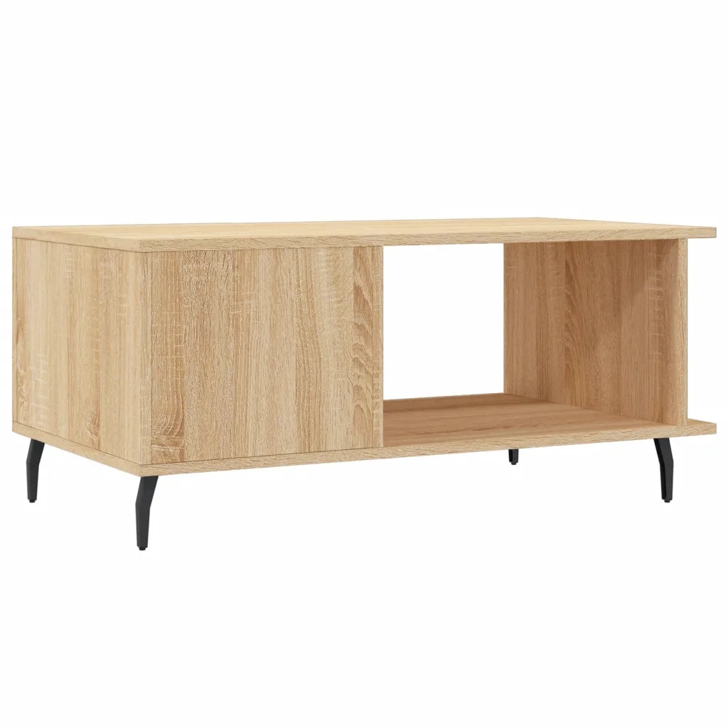 Tavolino da Salotto Rovere Sonoma 90x50x40 cm Legno Multistrato 829503