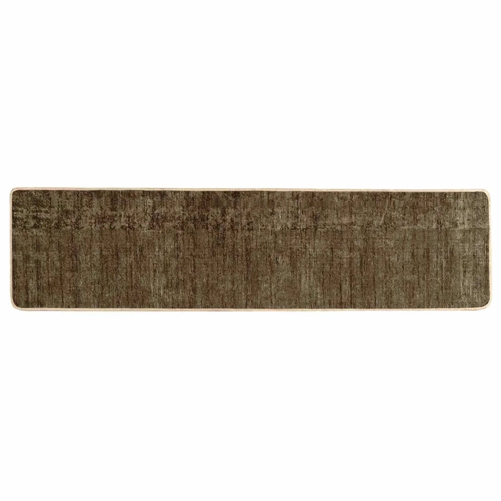 Runner Tappeto MARSA Verde Foresta 50 x 450 cm Poliestere e PVC 42023138