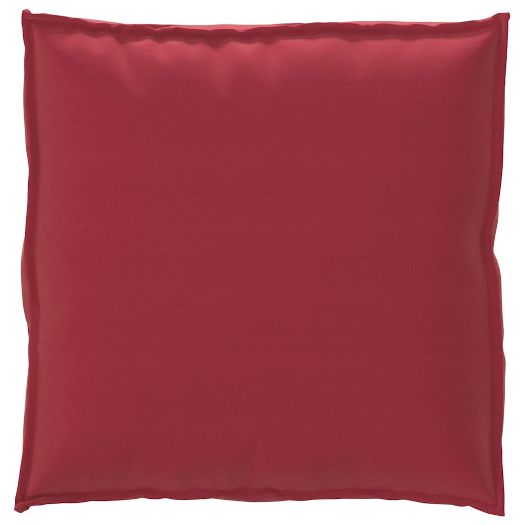 Set di Cuscini per Pallet 2 pcs Rosso Vino Tessuto Oxford 3329065