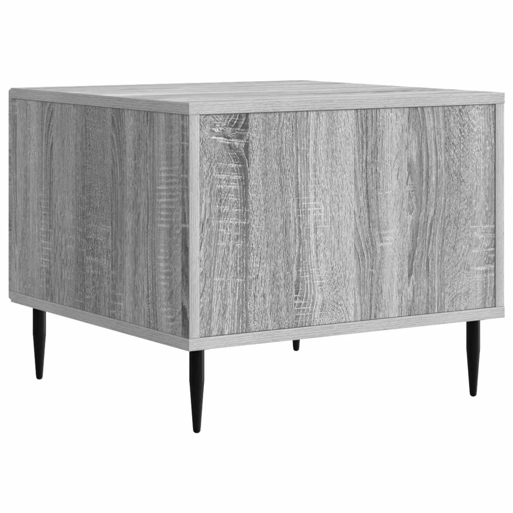 Tavolino da salotto con cassetto Grigio Sonoma 49 x 50 x 40 cm