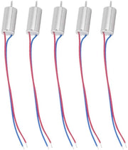 Motore senza asse - 5 pezzi - Motore micro - 3,7V - 21800 giri al minuto - Leggero - Formato mini 6mm x 12mm