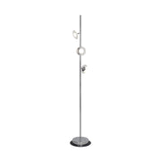 Lampada da terra LED Ellipse Milagro 3x15W 4000K cromo