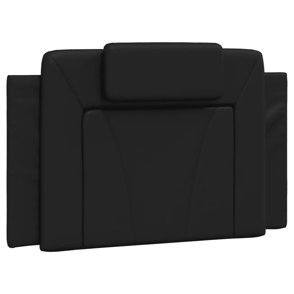 Letto con Materasso Nero 90x190 cm in Similpelle
