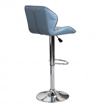 SGABELLO MANUEL REGOLABILE CON SEDUTA IMBOTTITA 48 X 44 X 85/106H CM GRIGIA OKX