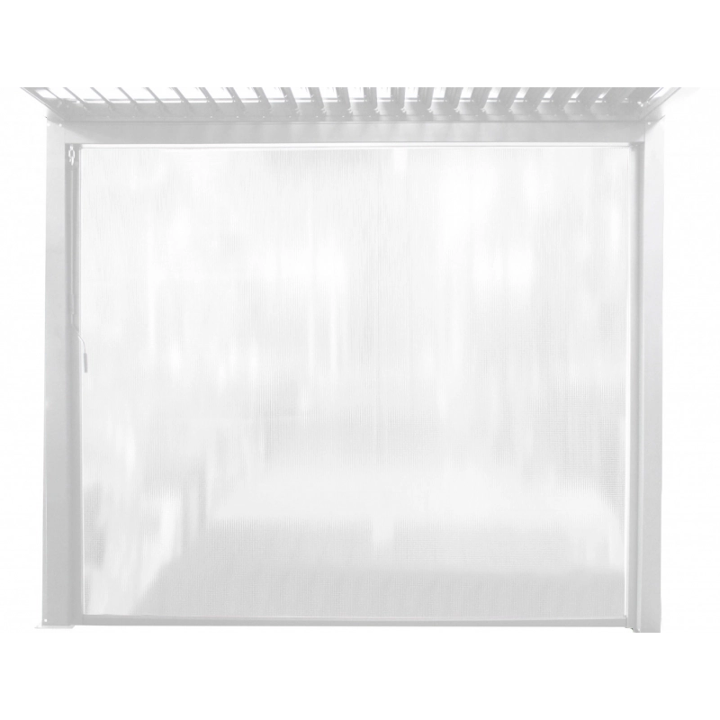 LATERALE PER LATO DA 3 M PERGOLA BIOCLIMATICA PVC
