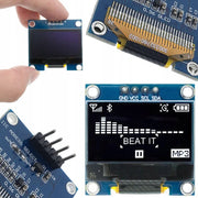 Modulo Display OLED 0,96" Rosfix – Alta Qualità Immagine, 4 Pin, Bianco | Risoluzione 128x64, I2C