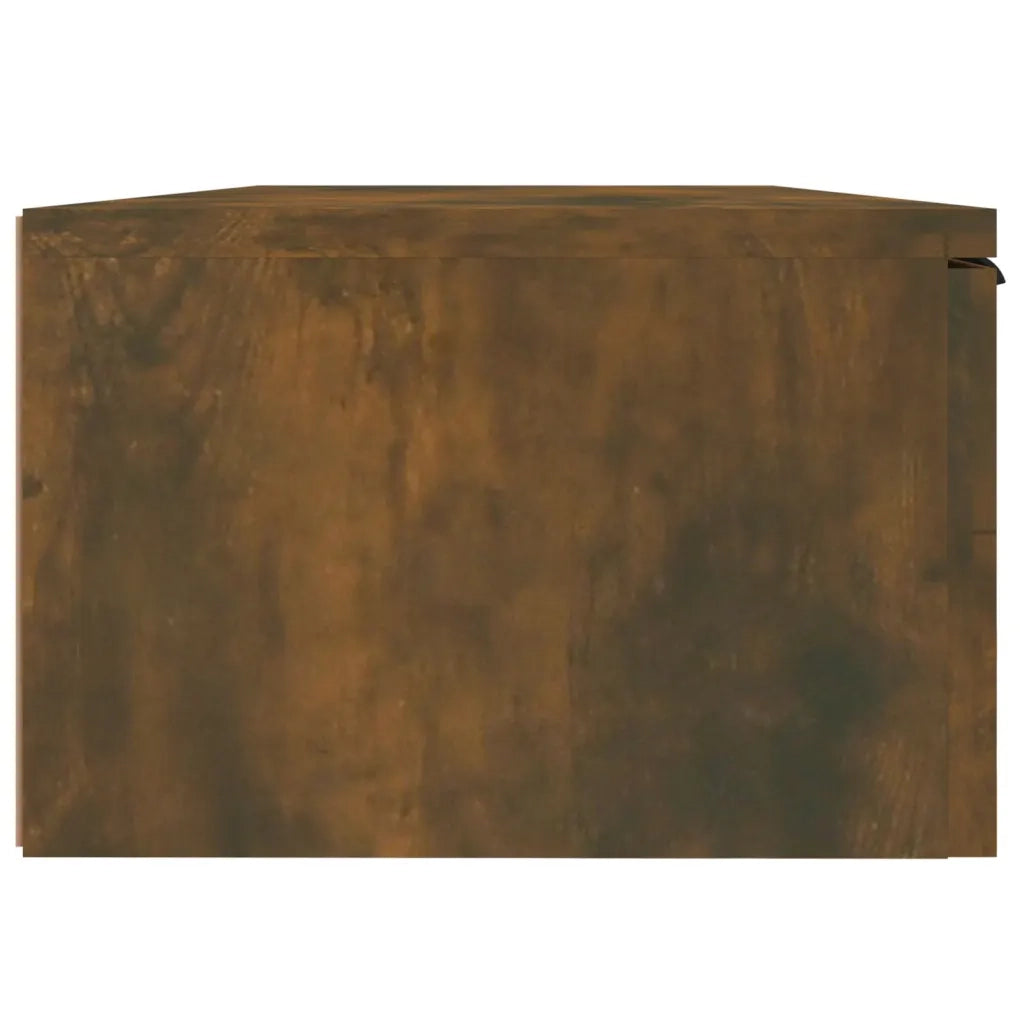 Armadietto a Muro Rovere Fumo 68x30x20 cm in Legno Multistrato 817093