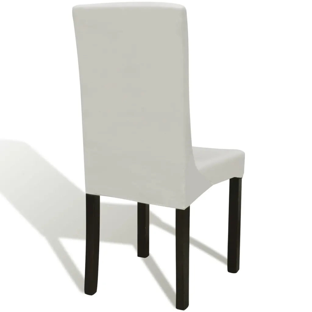 Fodere Elastiche per Sedie 4 pz Crema CFW1613415