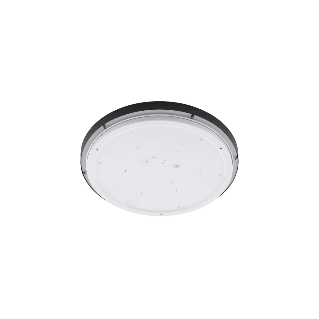 Plafoniera bagno LED Ø38,5 22W 3000K nera Agnes Nowodvorski