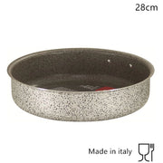 Trade Shop - Tortiera In Alluminio Antiaderente Antigraffio ø16-20-24-28cm Stampo Per Torte Dolci -    -diametro 28cm   -