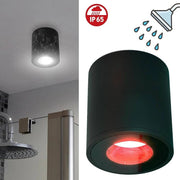 Trade Shop - Faretto Lampada Soffitto Bagno Vasca Box Doccia Portalampada Gu10 Impermeabile Ip65 -