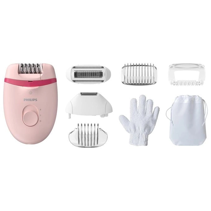 Philips Satinelle Essential BRE285/00 Epilatore compatto con cavo