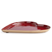 PIATTO A CUORE ROSSO BIZZOTTO BIBURY L D18X1H