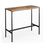 Vicco Tavolo bar alto Legno antico 120 x 50 cm