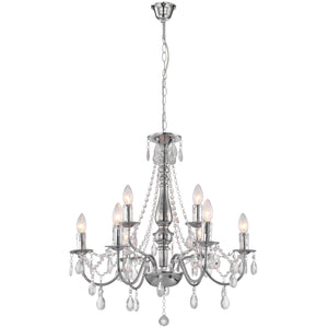 Lampada Da Soffitto Ebt016-9cp Chrome