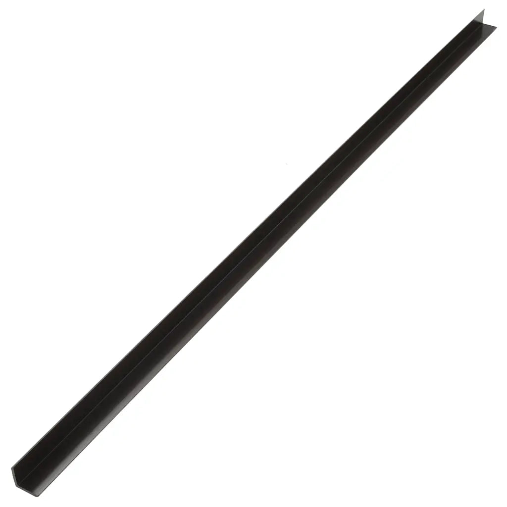 Profili Angolari per Bordi 5 pz in WPC 170 cm Marrone Scuro 45022