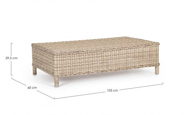 Tavolino 105x60x29,5h cm Aditya New