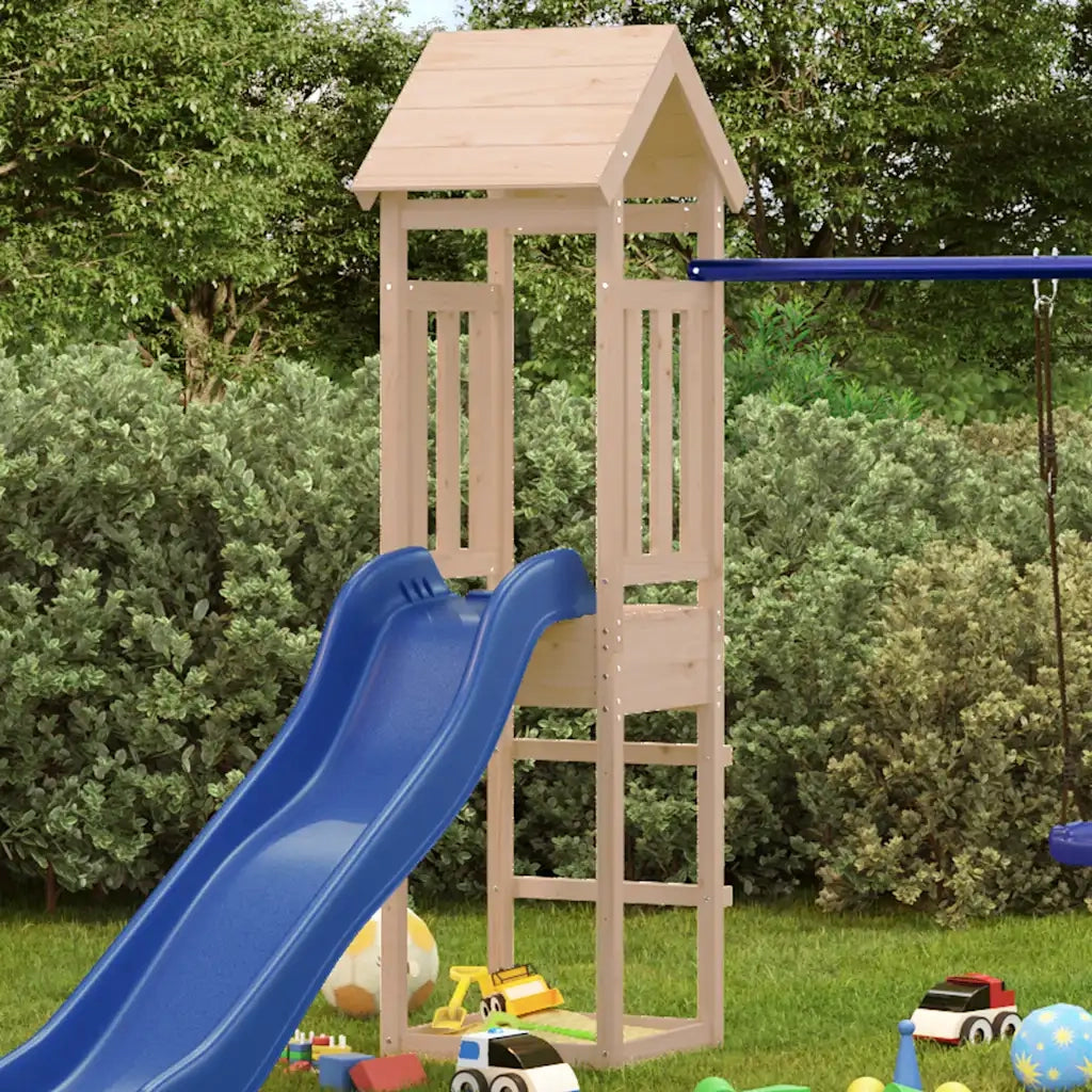 Torre da Gioco 52,5x46,5x206,5 cm in Legno Massello di Pino 826511