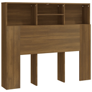 Testiera | Testata con Scomparti Rovere Marrone 120x19x103,5 cm