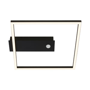 Applique Moderna Nici Metallo Nero Led Integrato 12,5W 3000K