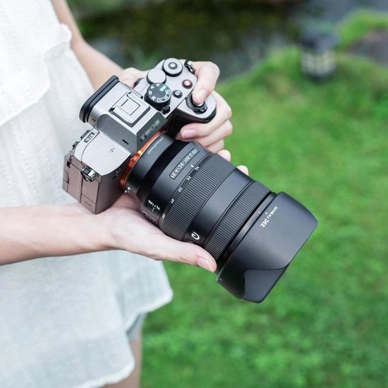 Accessori per obiettivi Sony FE 24-105 mm F4 G OSS per A9 III A7 IV A7R V A7C FX30 A6700 A6600 - Sostituisce ALC-SH152 - Filtro 77 mm - Copertura obiettivo - Protezione obiettivo
