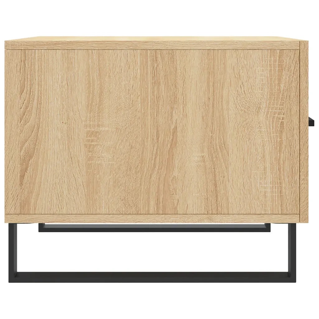 2 pz Tavolini salotto | Tavolino da caff¨¨ | Tavolino da Soggiorno Rovere Sonoma 50x50x40cm Legno Multistrato