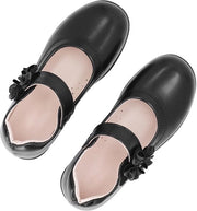 Scarpe per Bambine - Stile Principessa - Materiale PU - Scarpe per Uniforme Scuola - Adatte alle Ragazze - Stile Elegante - Scarpe per Ragazze