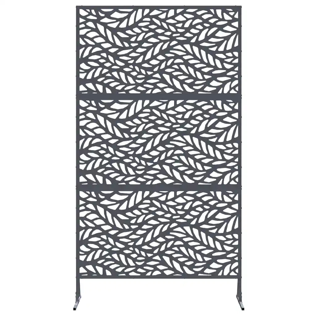 Schermo per Privacy Antracite 100 x 50 x 180 cm Acciaio 868558