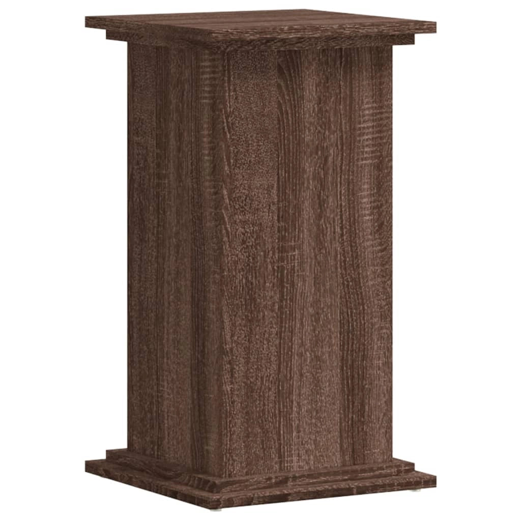 Portavasi mobiletto per fiori 33 x 33 x 60 cm legno ingegnerizzato marrone 02_0045150