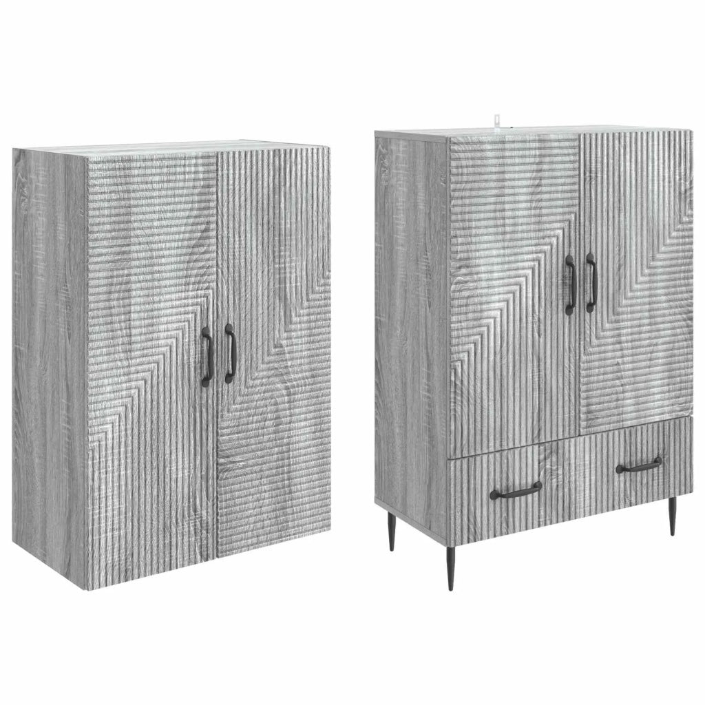Set di armadi 2 pcs 66 x 34,5 x 95 cm Legno ingegnerizzato 3416616